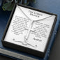 The Lords Prayer Cross Necklace - Love You This Much