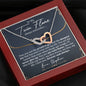Twin Flame Interlocking Hearts Necklace - Love You This Much