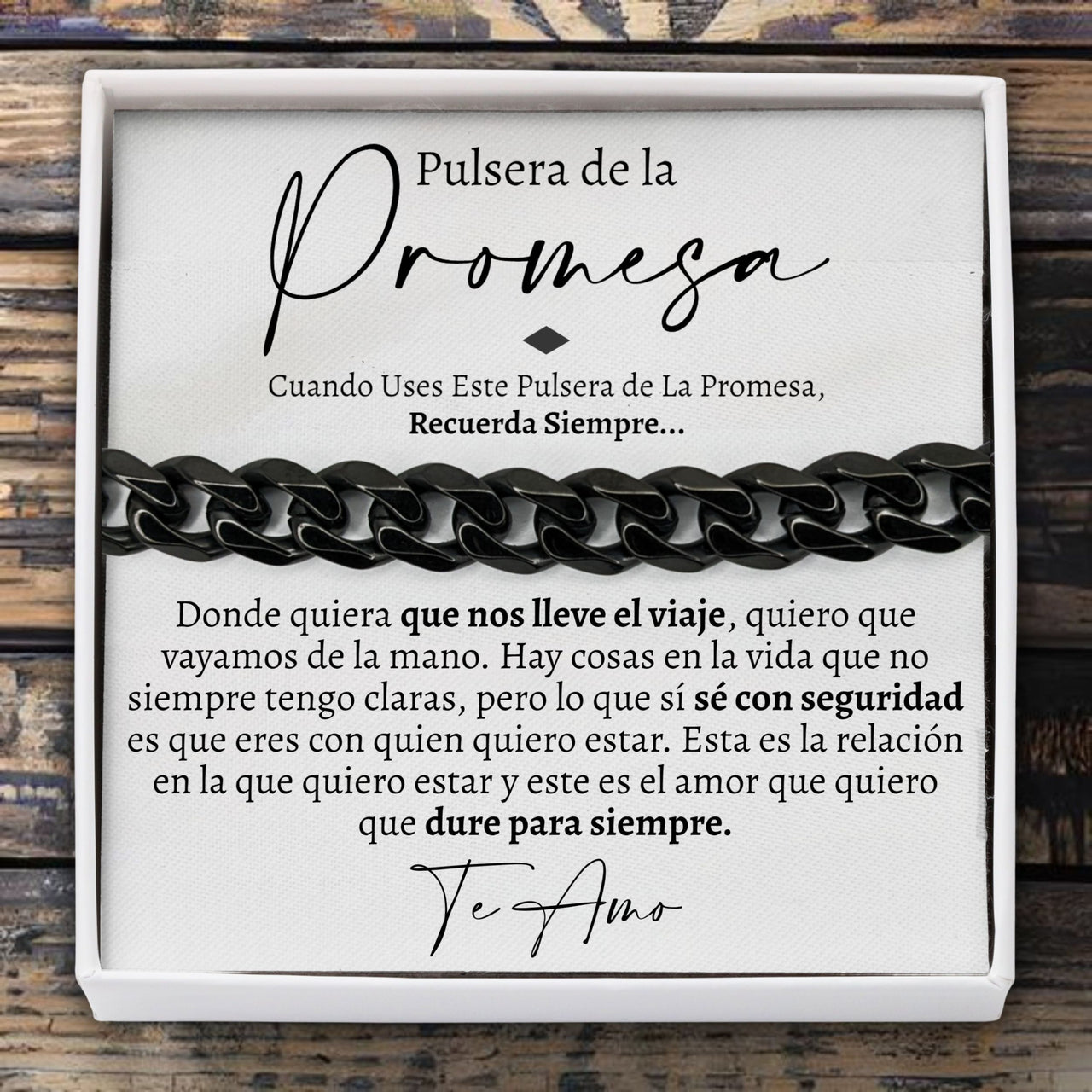 Pulsera de Promesa 5mm