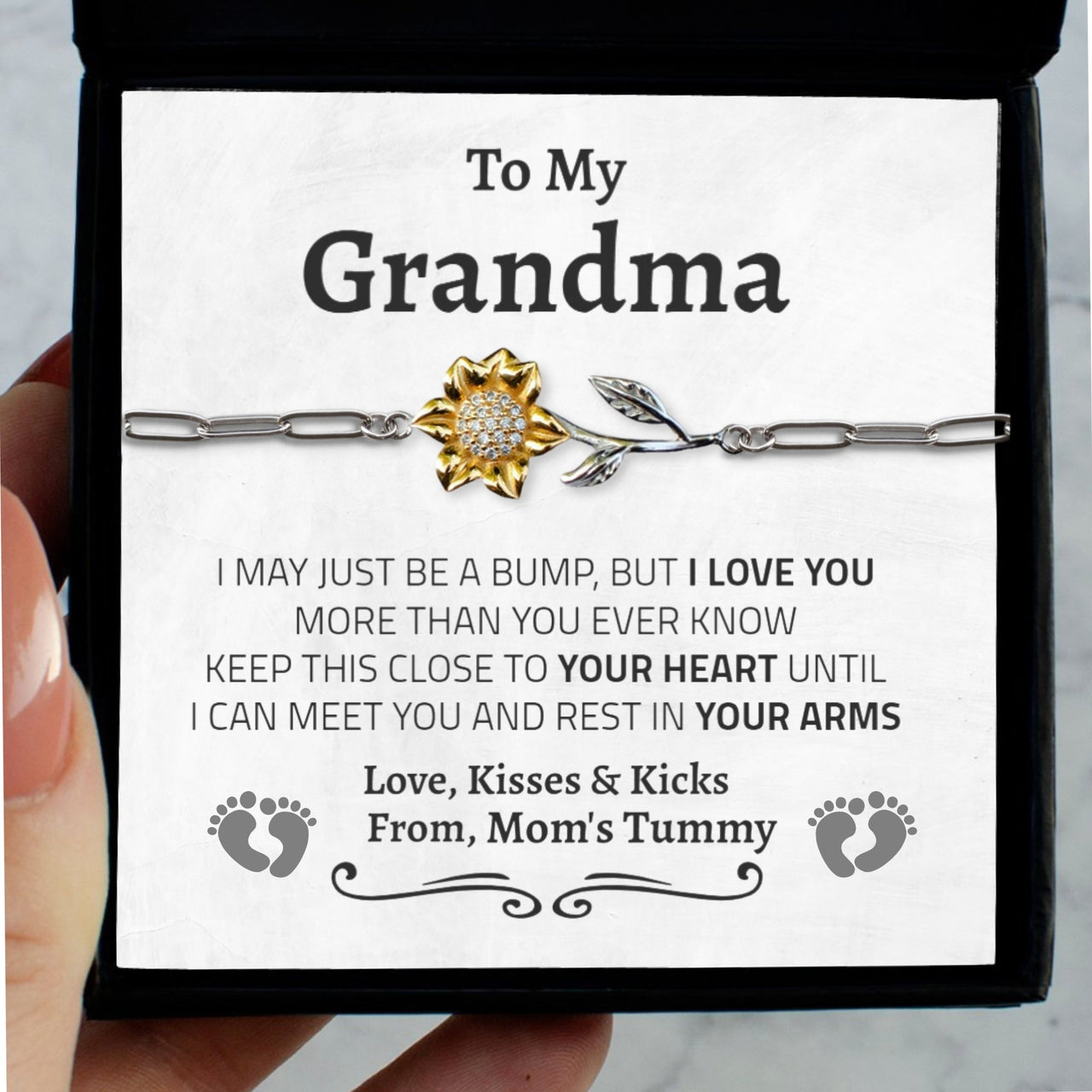 (ALMOST Sold Out) Bump to Grandma Enchanted Sunflower - Love You This Much