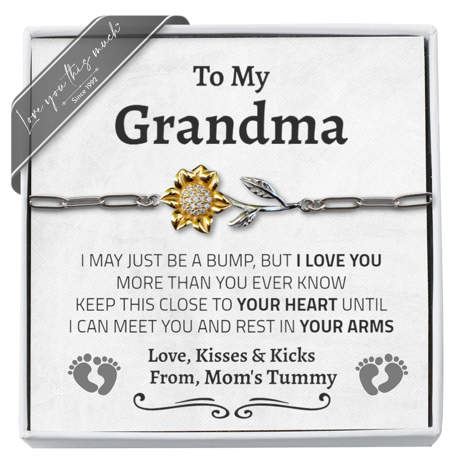 (ALMOST Sold Out) Bump to Grandma Enchanted Sunflower - Love You This Much