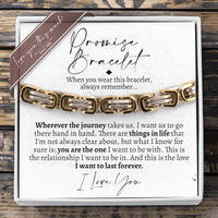 Thumbnail for (Almost Sold Out) Classic Promise Bracelet - 5mm Surgical Steel - Love You This Much