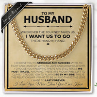 Thumbnail for (Almost Sold Out) Husband Classic 7mm Cuban Necklace - Love You This Much