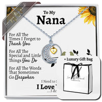 Thumbnail for (ALMOST Sold Out) Nana Moon & Back Necklace - Love You This Much