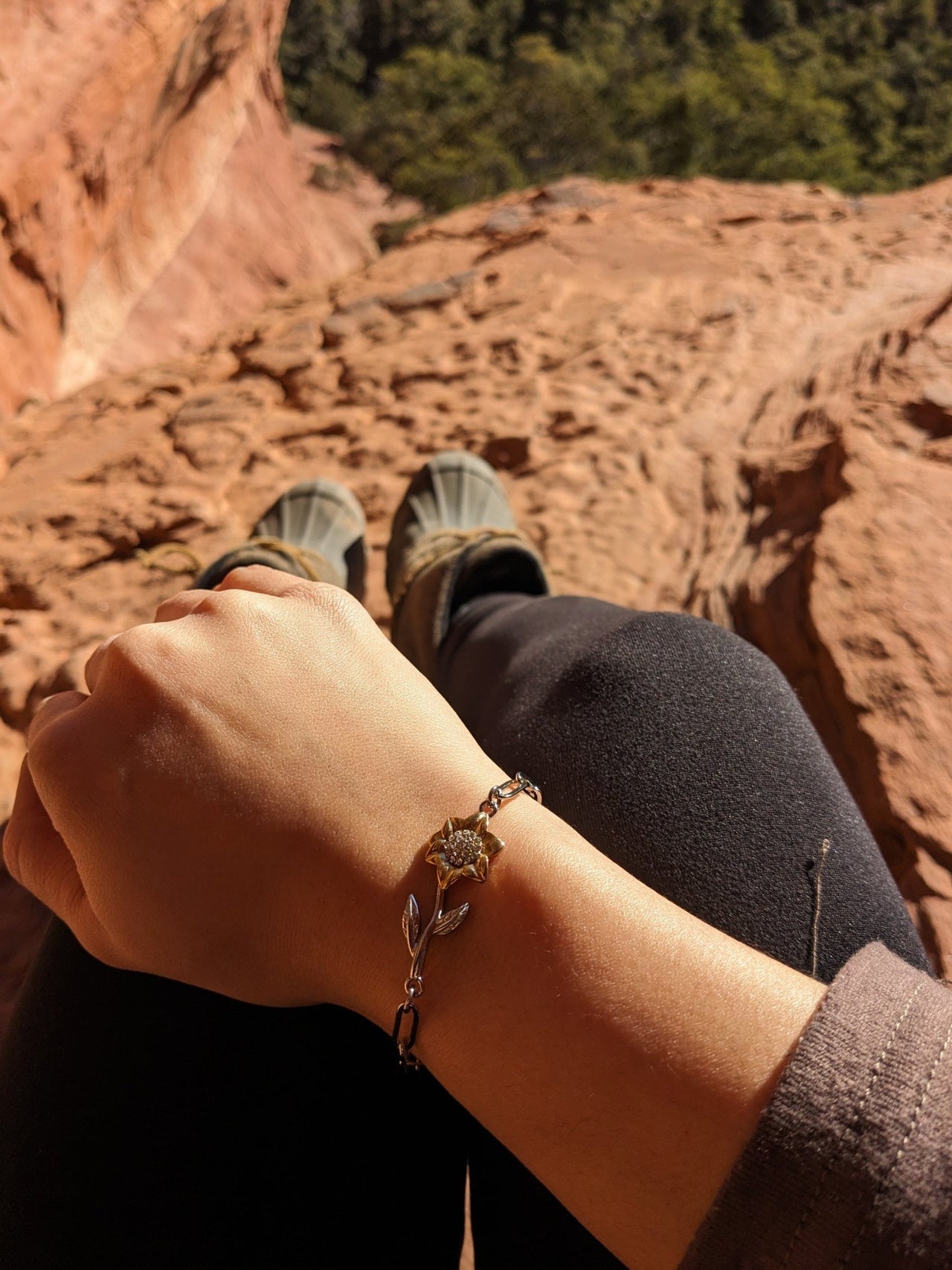 (Almost SOLD OUT) To My Future Wife Blooming Love Sunflower Bracelet - Love You This Much