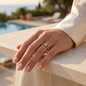 Promise Gold Stackable Birthstone Ring