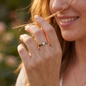 Promise Gold Stackable Birthstone Ring