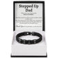Stepped Up Dad Leather Bracelet
