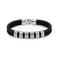 Stepped Up Dad Leather Bracelet