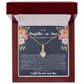 Daughter In Law Enchanted Ribbon Necklace