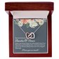 Aunt & Niece Interlocking Hearts Necklace