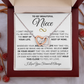 To My Niece Interlocking Hearts Necklace