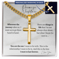 Personalized Promise Cross Necklace