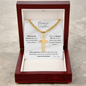 Personalized Promise Cross Necklace