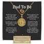 Dad to Be Compass Necklace