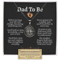Dad to Be Compass Necklace