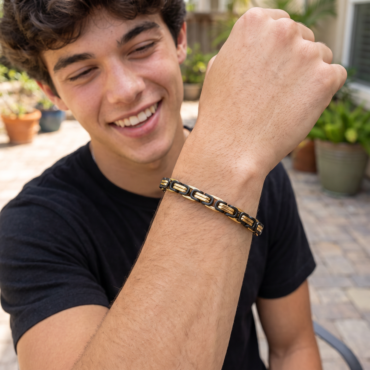 A Bracelet He’ll Wear. A Message He’ll Never Forget.