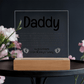 Bump to Daddy LED Acrylic Set - Love You This Much
