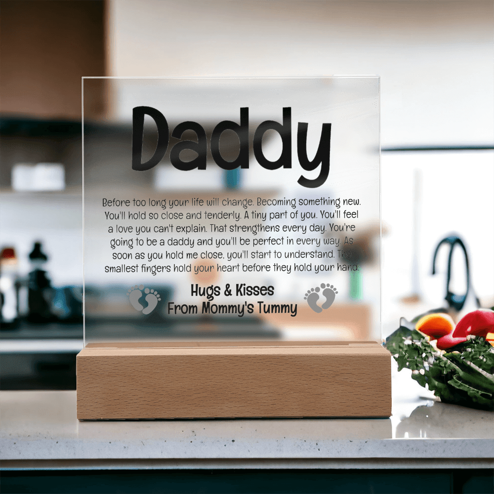Bump to Daddy LED Acrylic Set - Love You This Much
