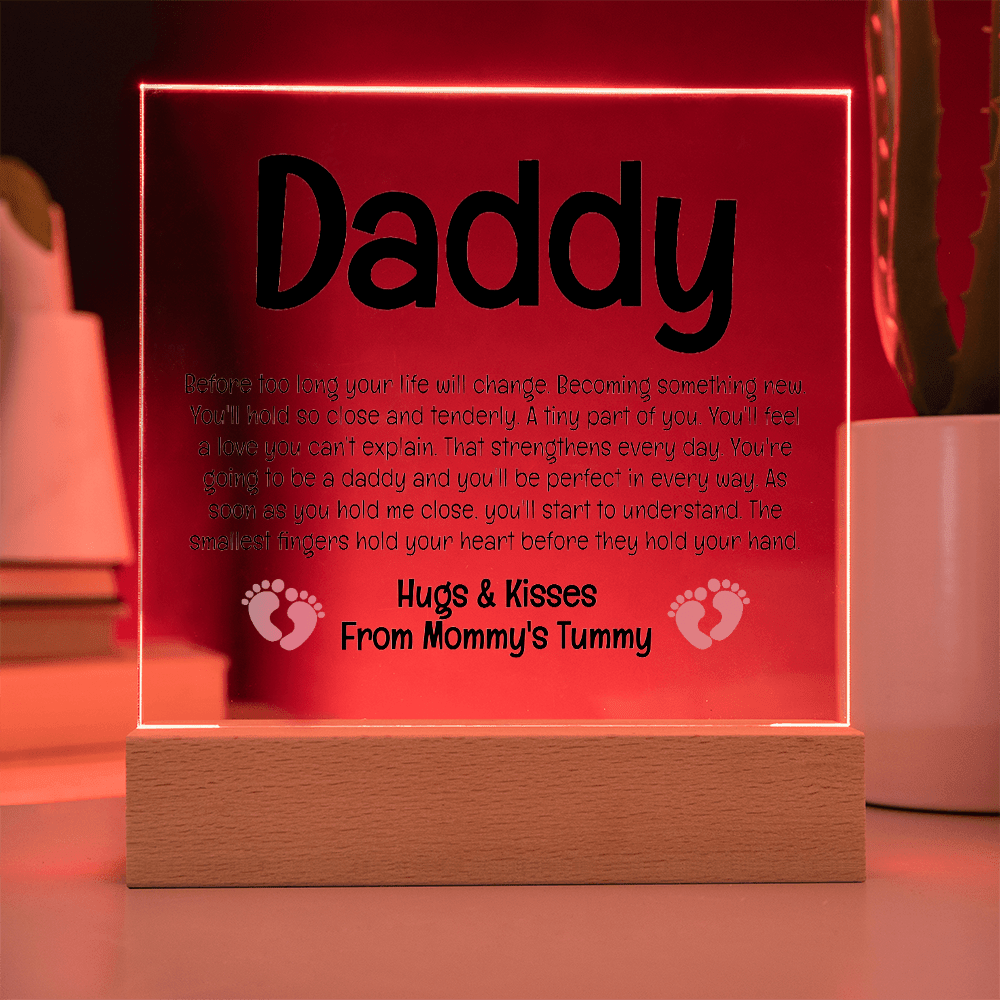 Bump to Daddy LED Acrylic Set - Love You This Much