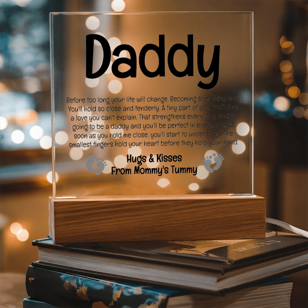 Bump to Daddy LED Acrylic Set - Love You This Much
