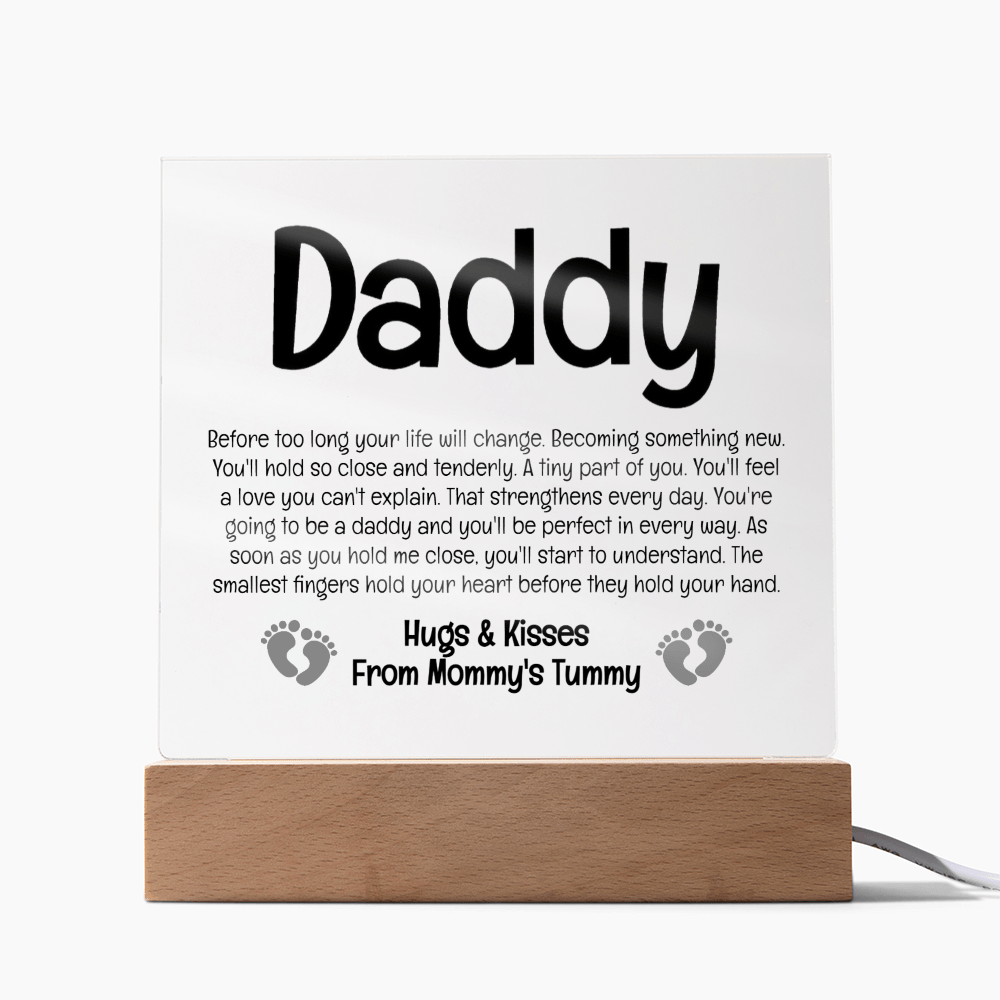 Bump to Daddy LED Acrylic Set - Love You This Much