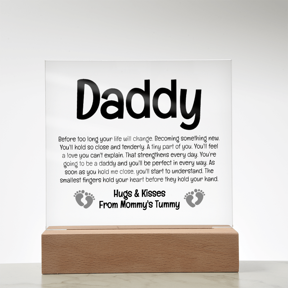Bump to Daddy LED Acrylic Set - Love You This Much