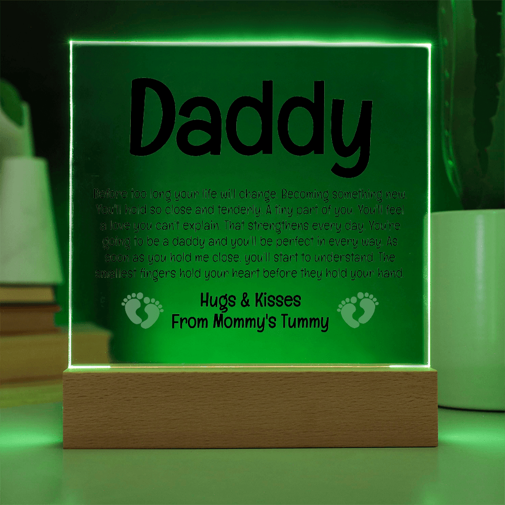Bump to Daddy LED Acrylic Set - Love You This Much