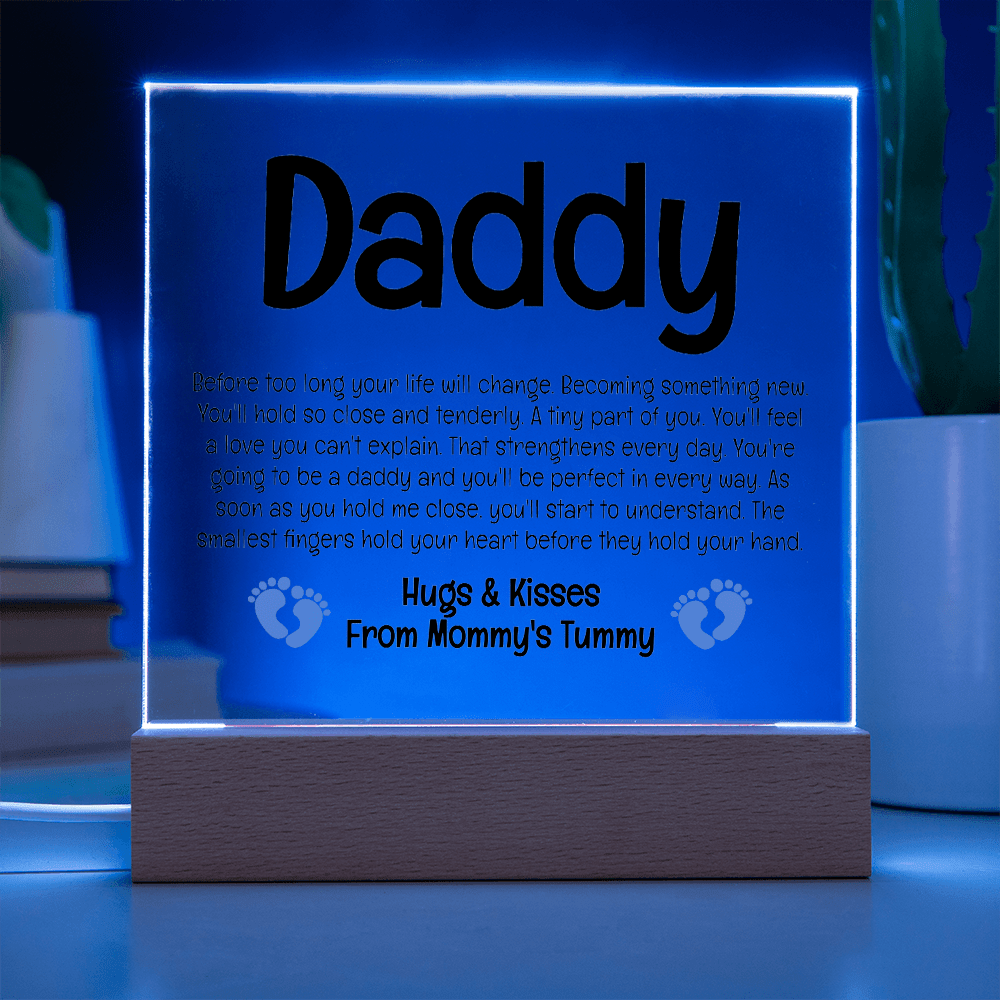Bump to Daddy LED Acrylic Set - Love You This Much