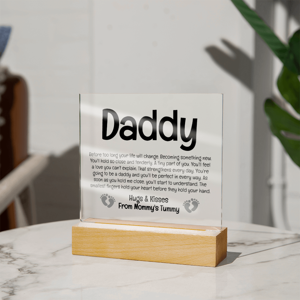Bump to Daddy LED Acrylic Set - Love You This Much