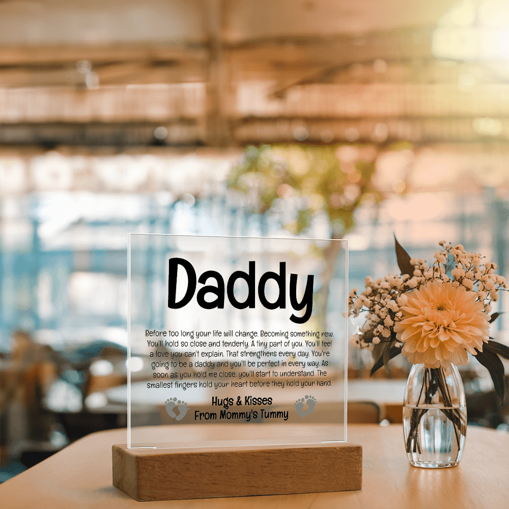 Bump to Daddy LED Acrylic Set - Love You This Much