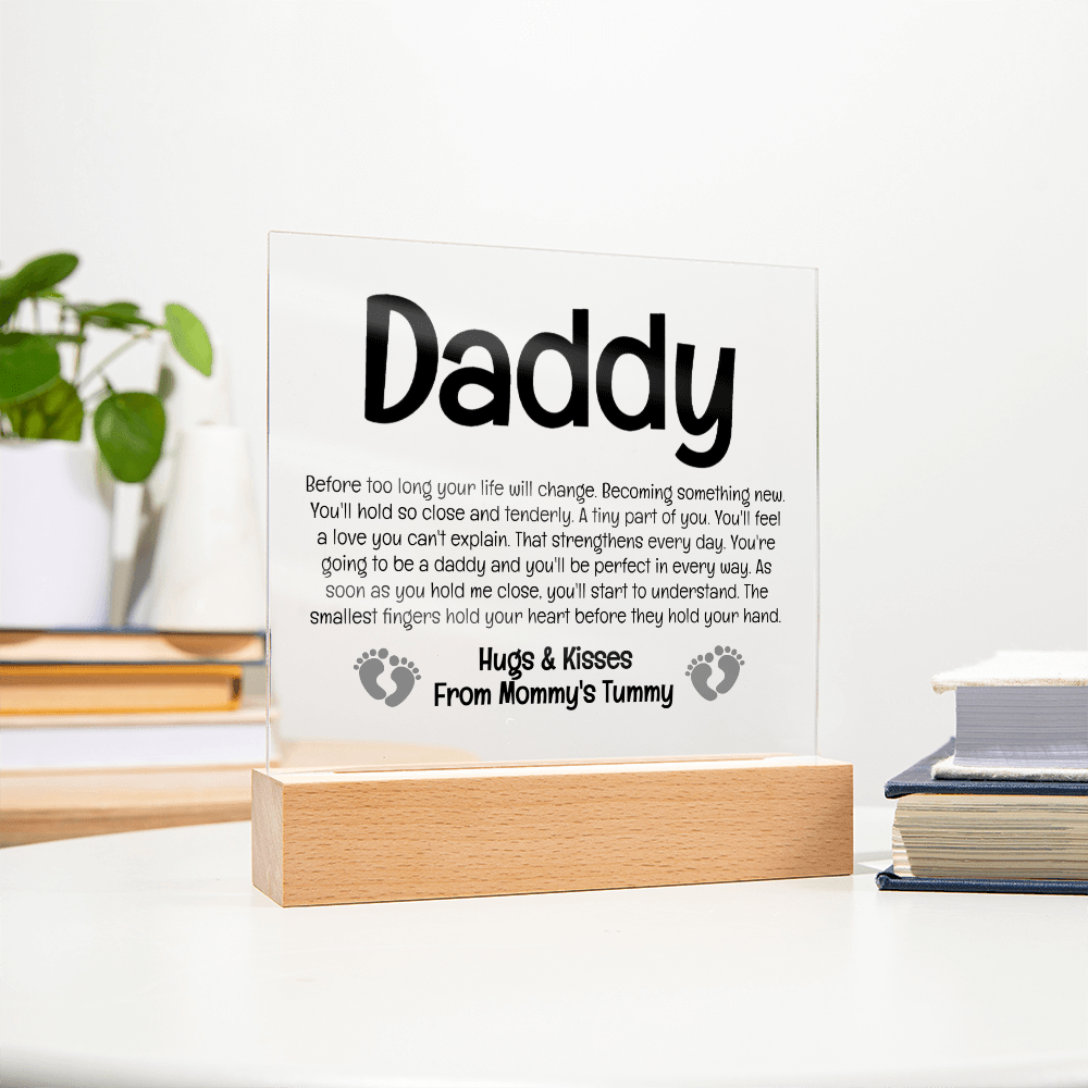 Bump to Daddy LED Acrylic Set - Love You This Much