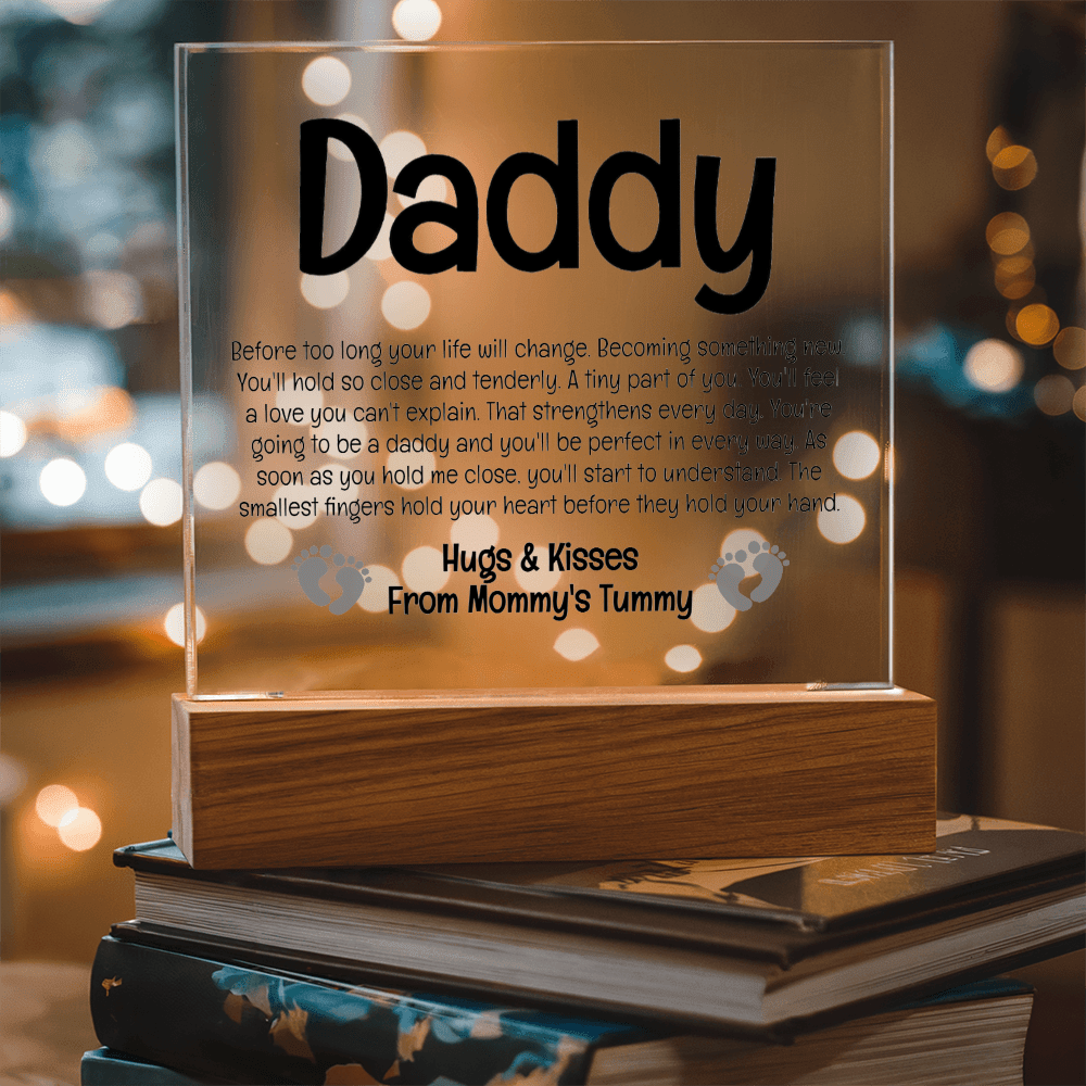 Bump to Daddy LED Acrylic Set - Love You This Much