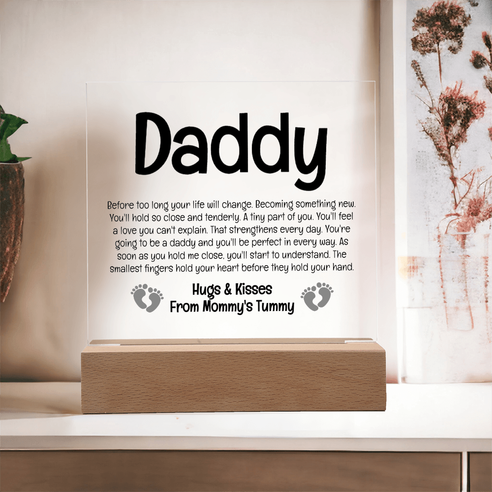 Bump to Daddy LED Acrylic Set - Love You This Much