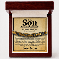 Thumbnail for A Bracelet He’ll Wear. A Message He’ll Never Forget.