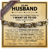 Thumbnail for Husband 5mm Steel Bracelet