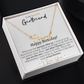 Girlfriend Happy Birthday Signature Name Necklace - Love You This Much