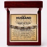 Thumbnail for Husband 5mm Steel Bracelet