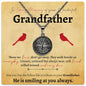 Memory of Your Grandfather Compass Necklace - Love You This Much