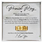Men's Promise Ring - Custom Engraved - Love You This Much