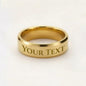 Men's Promise Ring - Custom Engraved - Love You This Much