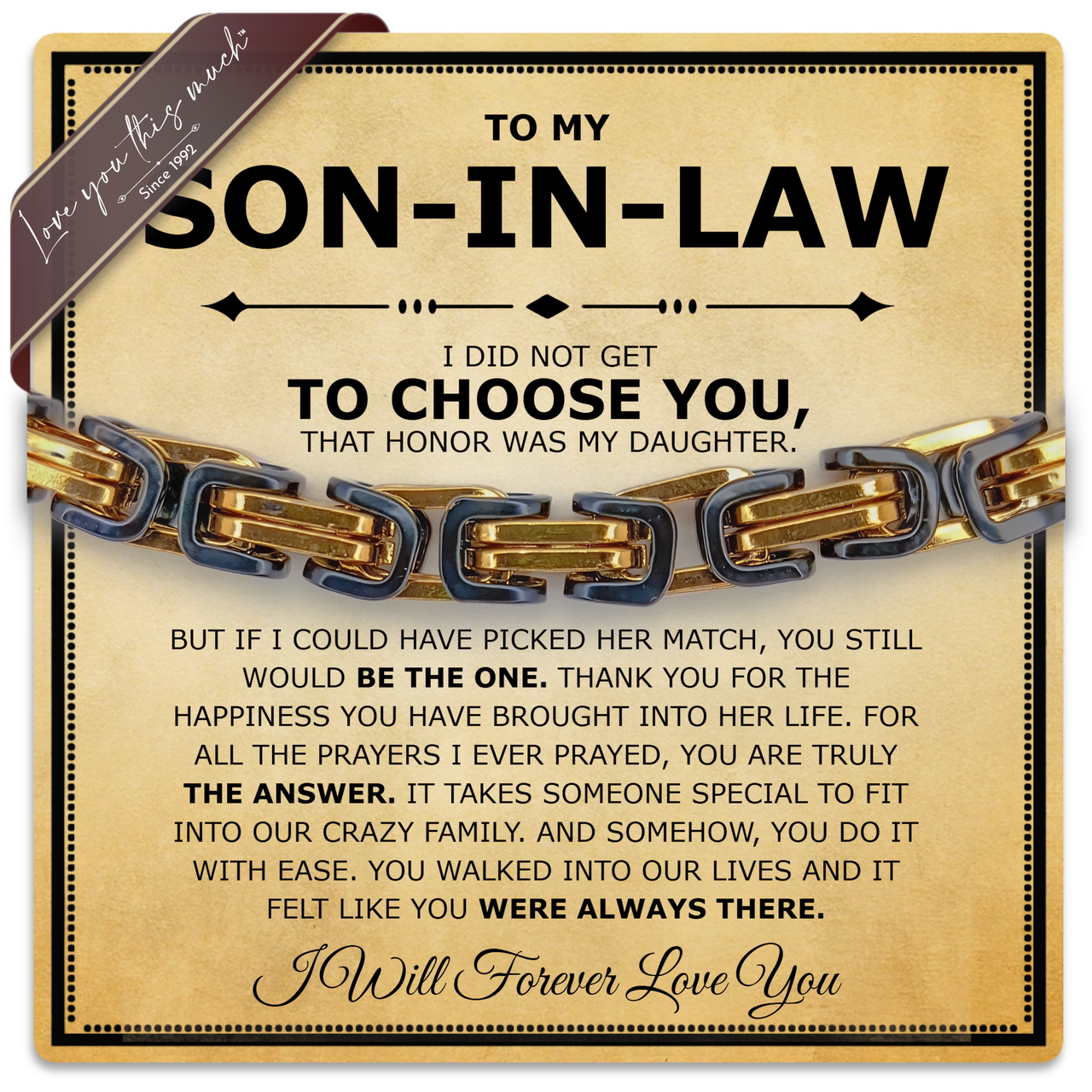 Son In Law 5mm Bracelet