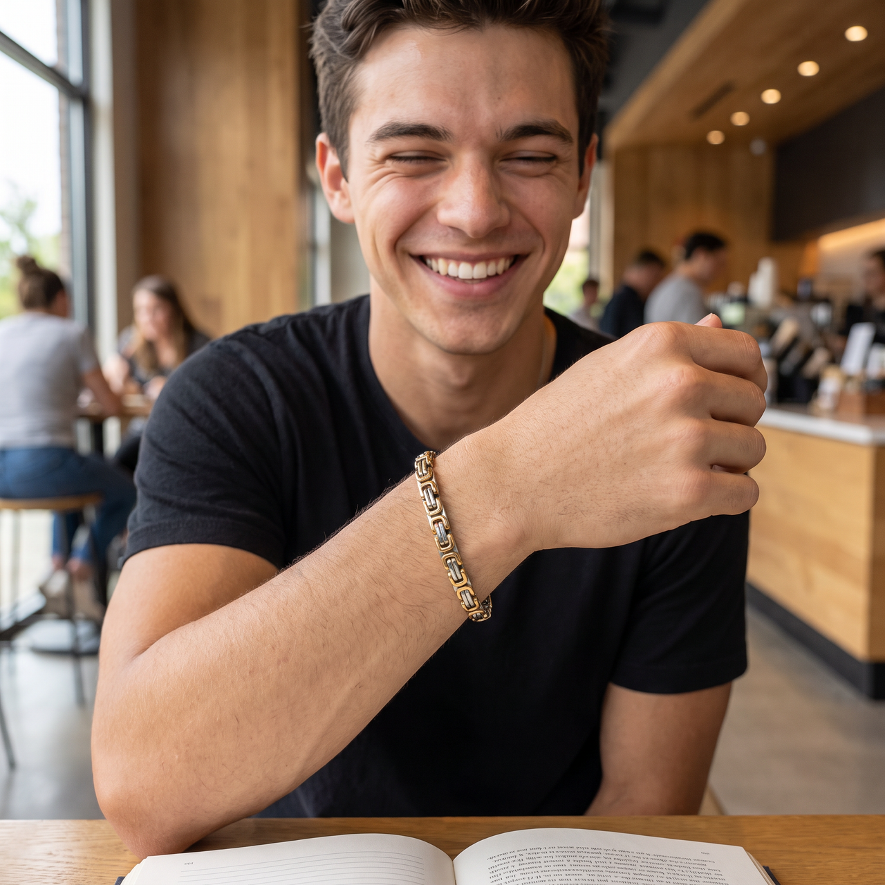 A Bracelet He’ll Wear. A Message He’ll Never Forget.