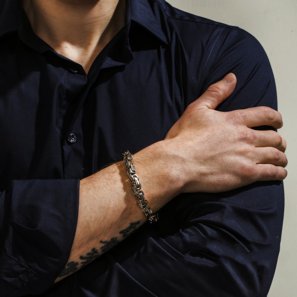 (Almost Sold Out) A Mi Hijo Twisted Steel Bracelet - Love You This Much