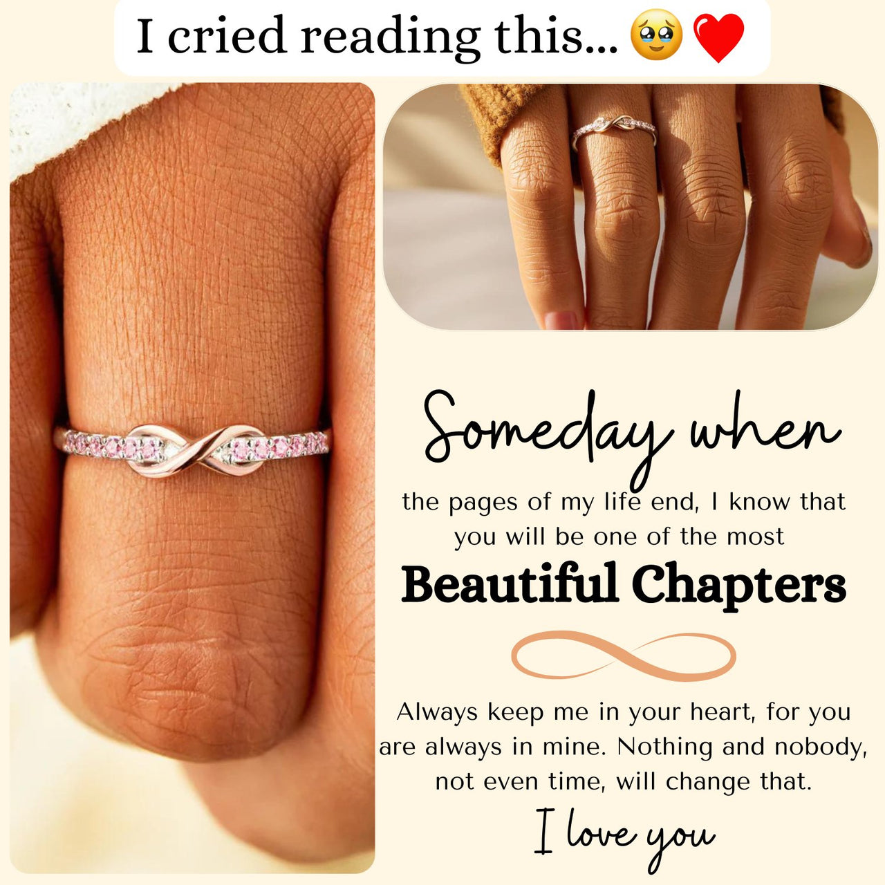 (Almost Sold Out) Infinity Love Ring™ - Love You This Much