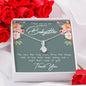 Babysitter Thank You Alluring Beauty Necklace - Love You This Much