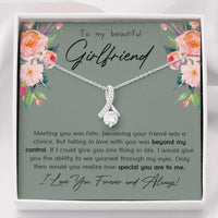 Thumbnail for Beautiful Girlfriend Alluring Beauty Necklace - Love You This Much