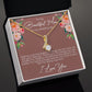 Beautiful Mom on Wedding day Alluring Beatuy Necklace - Love You This Much