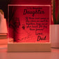 Daughter - Comes a Day - Love Dad - Love You This Much