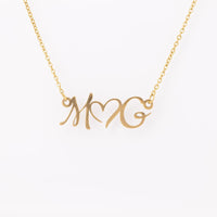 Thumbnail for Double Initials Necklace - Love You This Much